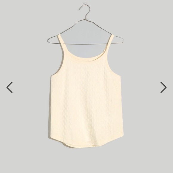 Madewell Cami Tank Top in Checkerboard Jacquard - Picture 6 of 6